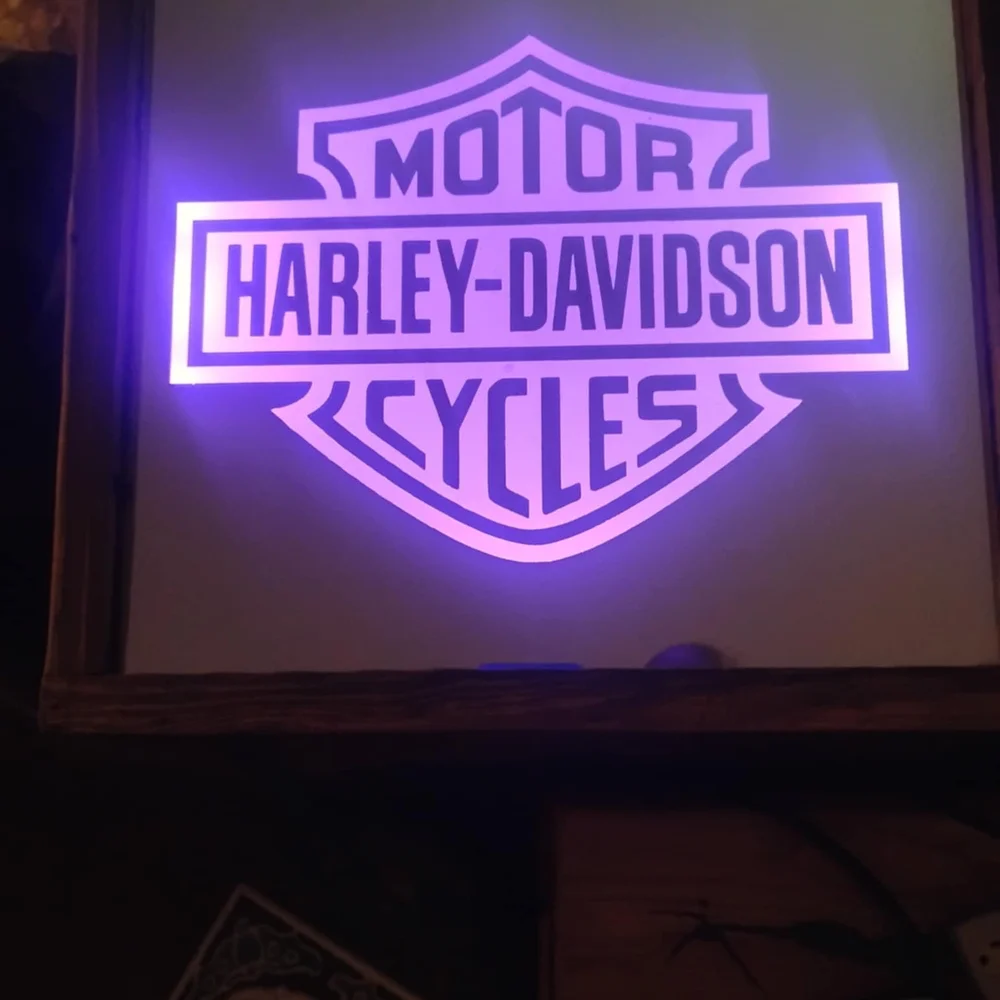 Harley-Davidson LED Light Sign